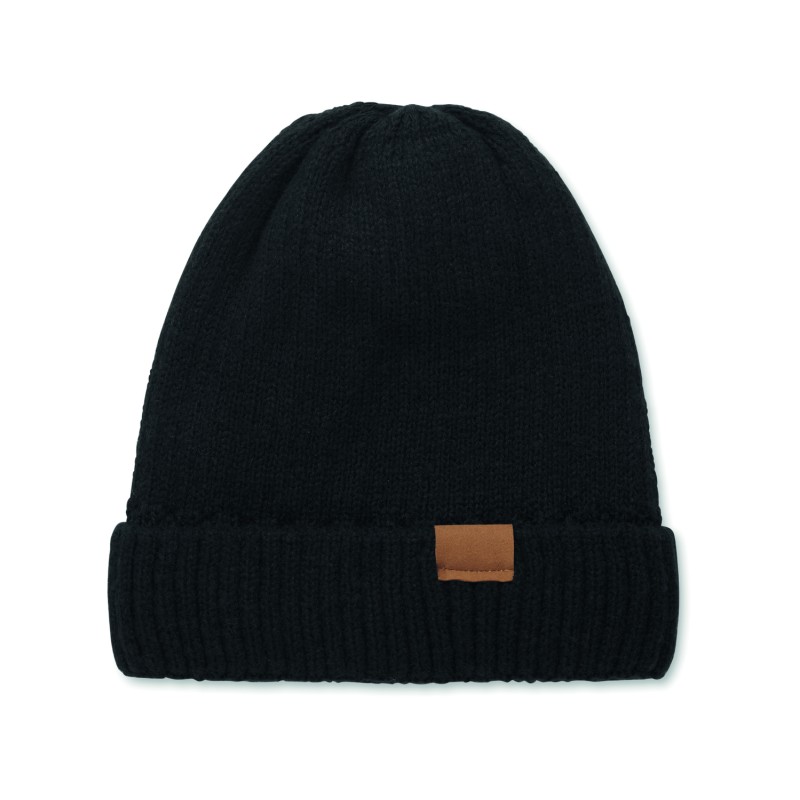 Gorro de punto con forro polar Puntos