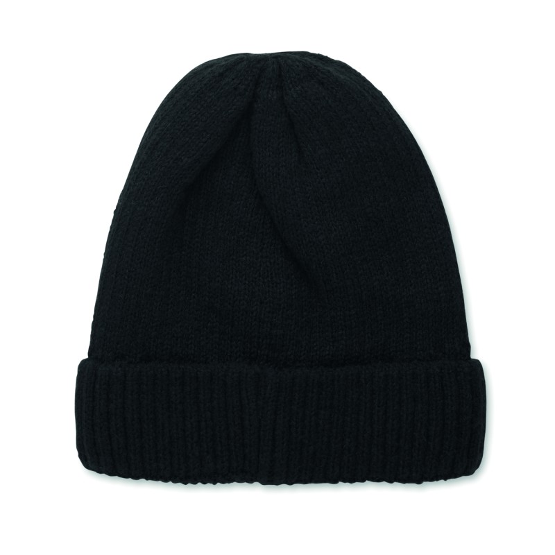 Gorro de punto con forro polar Puntos