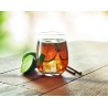Vaso de cristal reutilizable Bless 420 ml