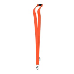 Lanyard de RPET Lany RPET 20 mm