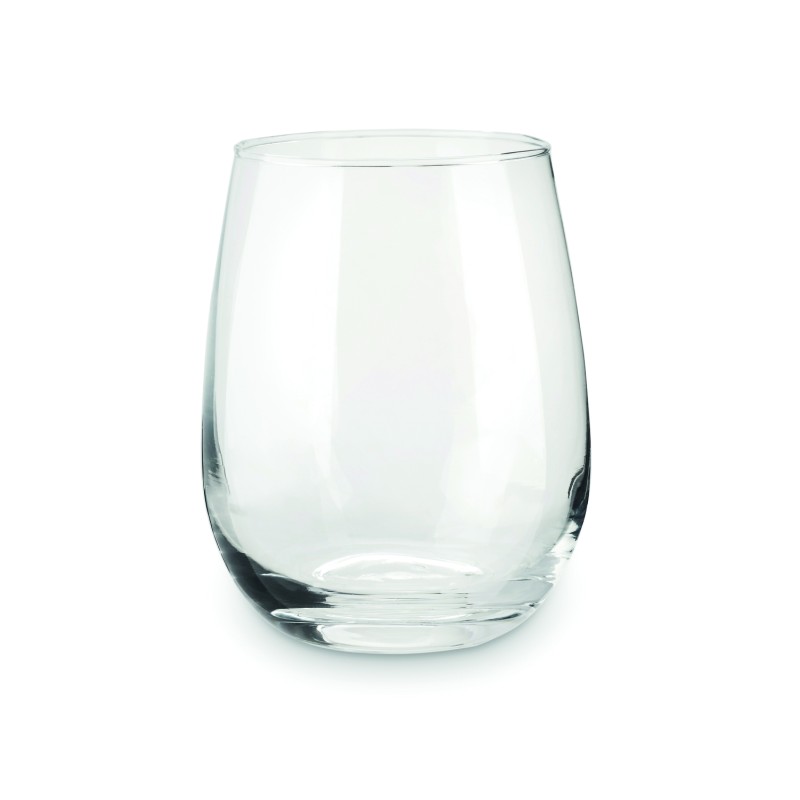 Vaso de cristal reutilizable Bless 420 ml