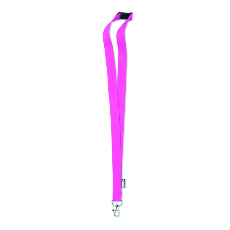 Lanyard de RPET Lany RPET 20 mm