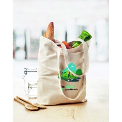 Bolsa de compra de canvas Rassa