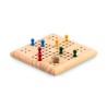 Juego de viaje de madera Ludo