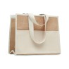 Bolsa nevera de yute y canvas Campo De Geli