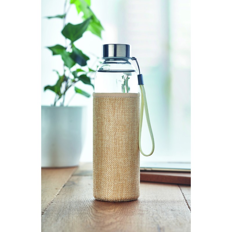 Botella de cristal con funda Utah Touch 500 ml
