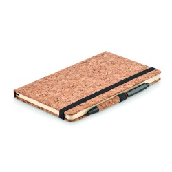 Set de libreta A5 y bolígrafo de corcho Suber Set
