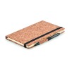 Set de libreta A5 y bolígrafo de corcho Suber Set