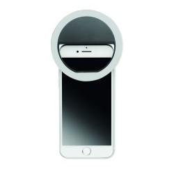 Aro de luz LED para selfies Helie 8 cm