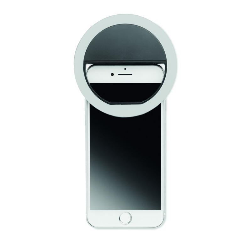 Aro de luz LED para selfies Helie 8 cm