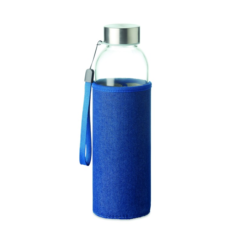 Botella de cristal con funda Utah Denim 500 ml