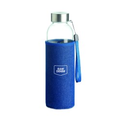 Botella de cristal con funda Utah Denim 500 ml