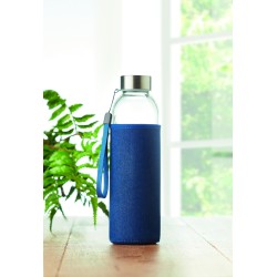 Botella de cristal con funda Utah Denim 500 ml