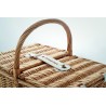 Cesta de picnic de mimbre para 4 personas Mimbre Plus