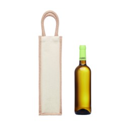 Bolsa para vino de yute Campo di Vino
