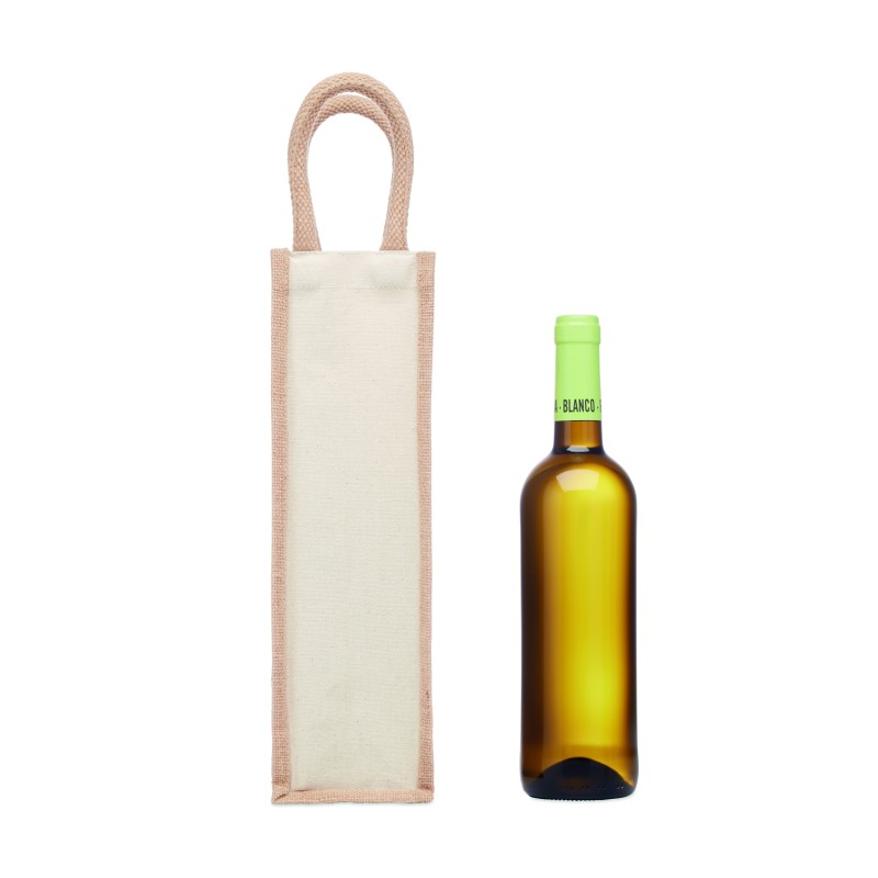Bolsa para vino de yute Campo di Vino