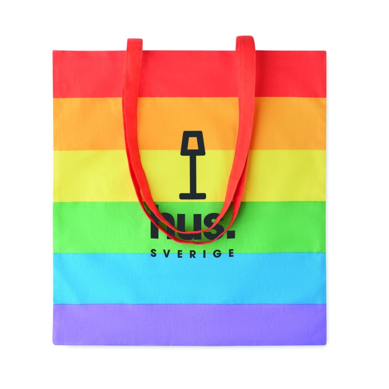 Bolsa de algodón arcoíris Borealis