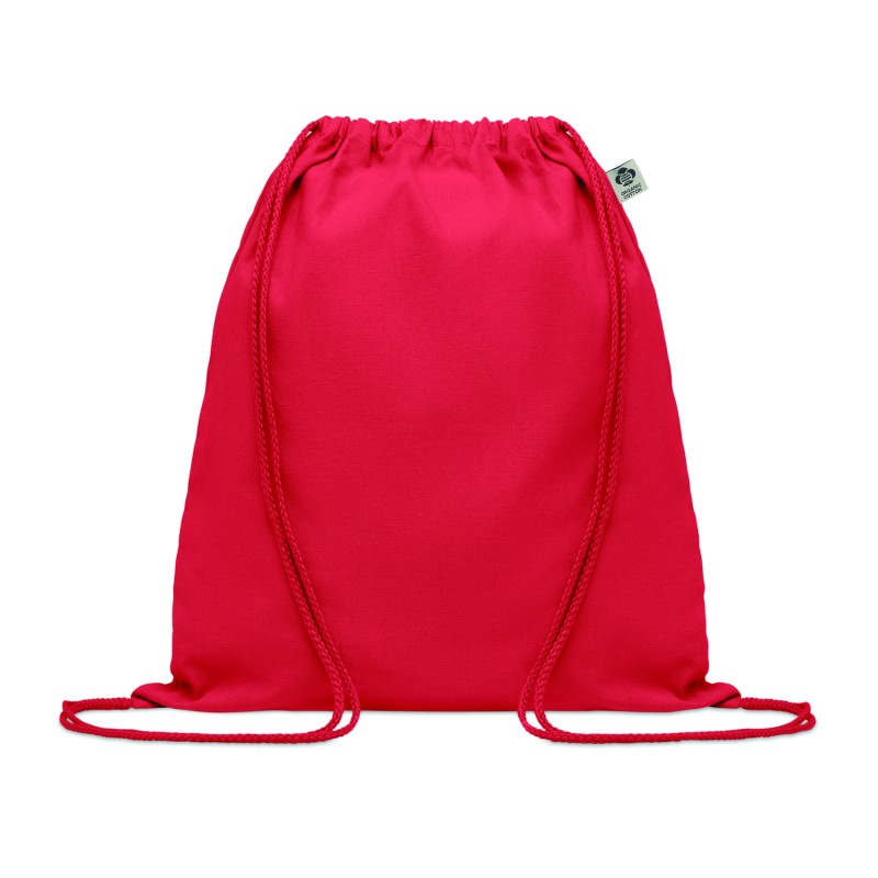 Mochila de cuerdas de algodón orgánico Yuki Colour