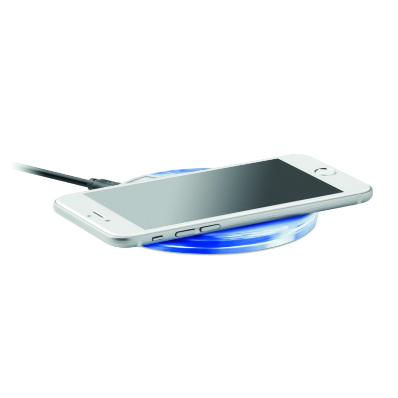 Cargador inalámbrico redondo Uve Charging + 15W