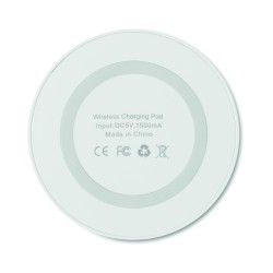 Cargador inalámbrico pequeño Wireless Plato + 15W