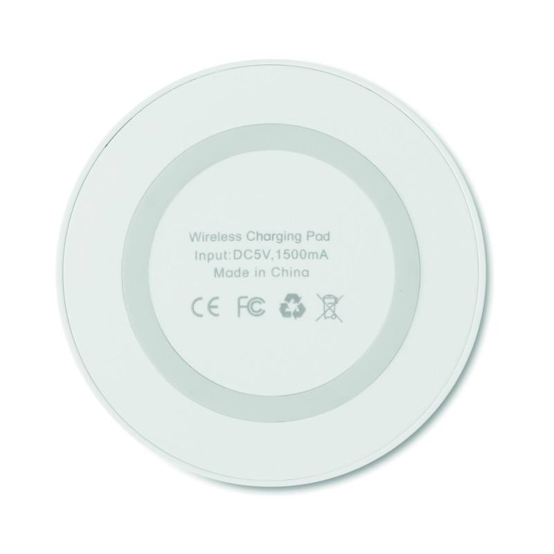 Cargador inalámbrico pequeño Wireless Plato + 15W