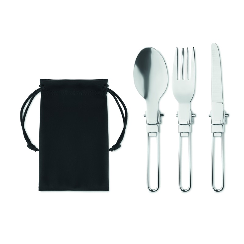 Set de cubiertos de camping Stapi Set