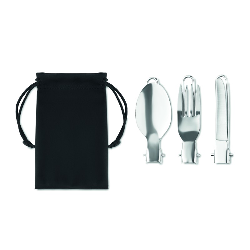 Set de cubiertos de camping Stapi Set