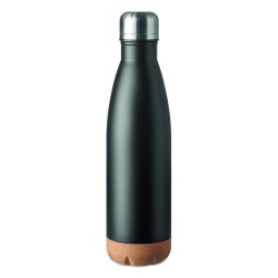 Botella de acero con base...