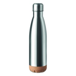 Botella de acero con base de corcho Aspen Cork 500 ml