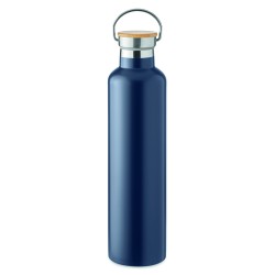 Botella térmica con tapa de bambú Helsinki Large 1 l