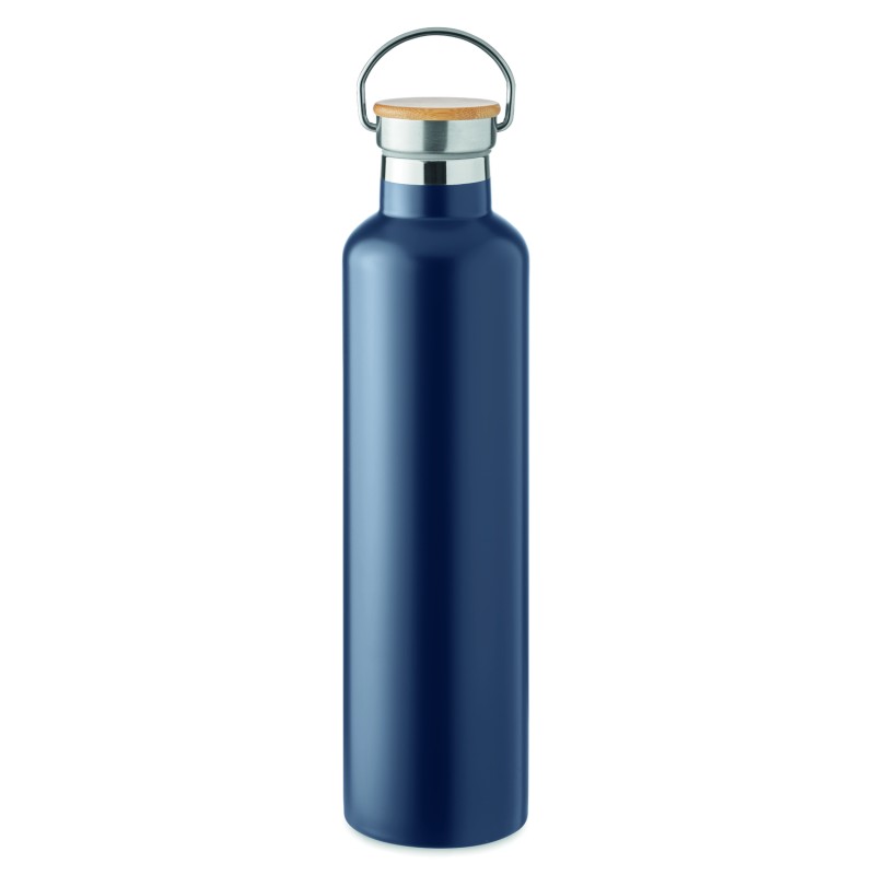 Botella térmica con tapa de bambú Helsinki Large 1 l