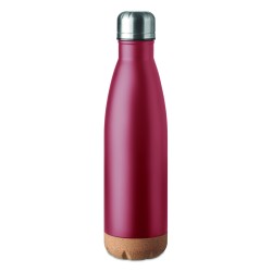 Botella de acero con base de corcho Aspen Cork 500 ml