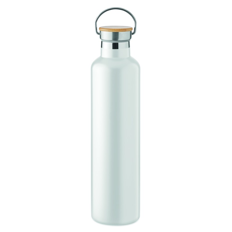 Botella térmica con tapa de bambú Helsinki Large 1 l