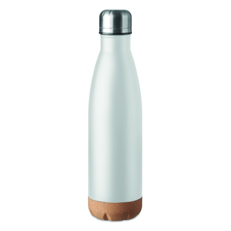 Botella de acero con base de corcho Aspen Cork 500 ml