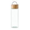 Botella de cristal con tapa de bambú Ameland 500 ml