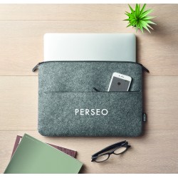 Funda de fieltro RPET para portátil de 14 pulgadas Toplo