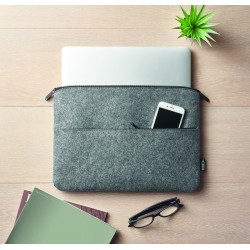 Funda de fieltro RPET para portátil de 14 pulgadas Toplo