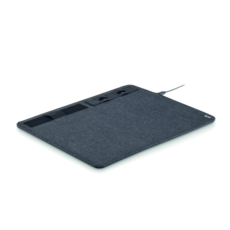 Alfombrilla de ratón con cargador inalámbrico Superpad