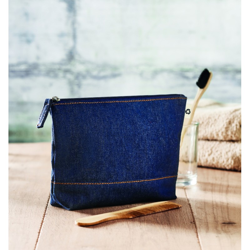 Neceser de denim reciclado Style Pouch