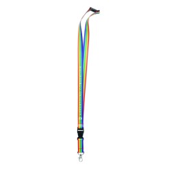 Lanyard RPET arcoíris Bowyard