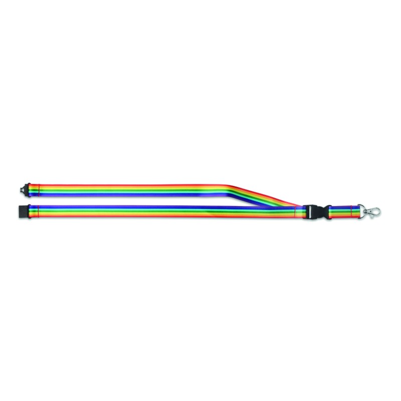 Lanyard RPET arcoíris Bowyard