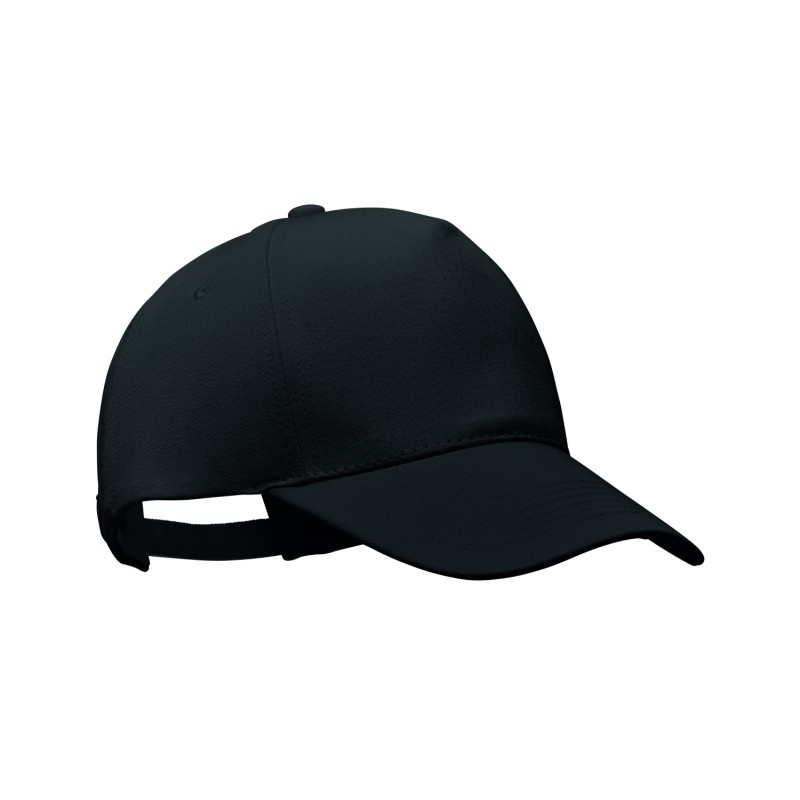 Gorra de algodón orgánico de 5 paneles Bicca Cap