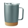 Vaso de doble pared con base de corcho Ruby 300 ml