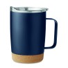 Vaso de doble pared con base de corcho Ruby 300 ml