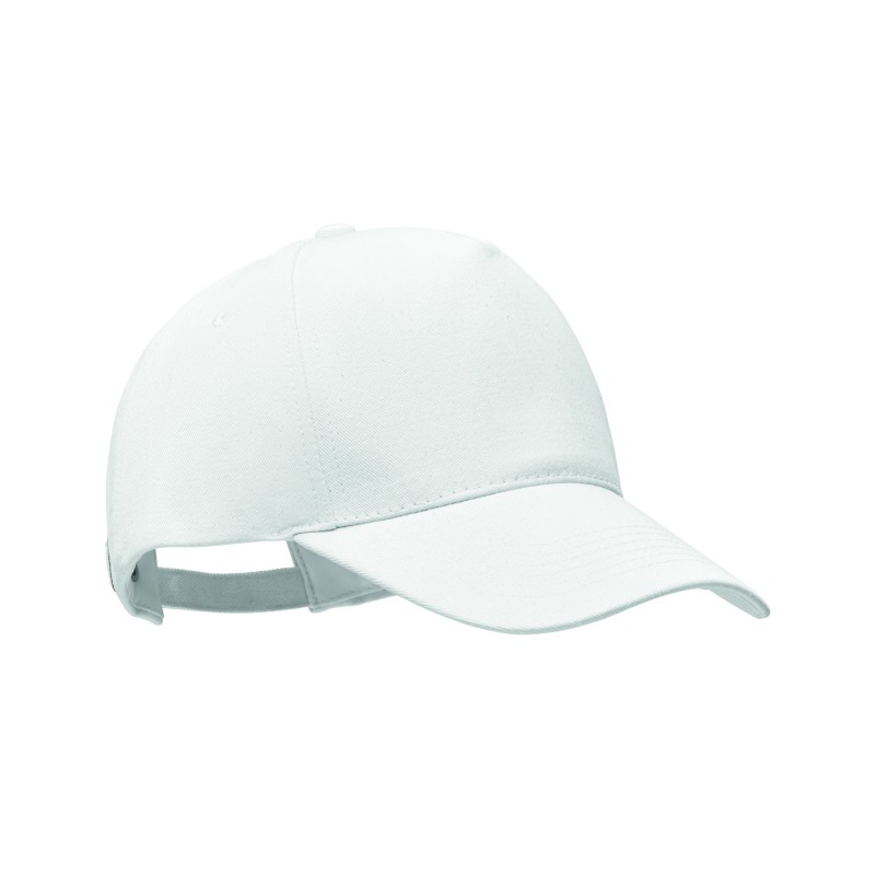 Gorra de algodón orgánico de 5 paneles Bicca Cap