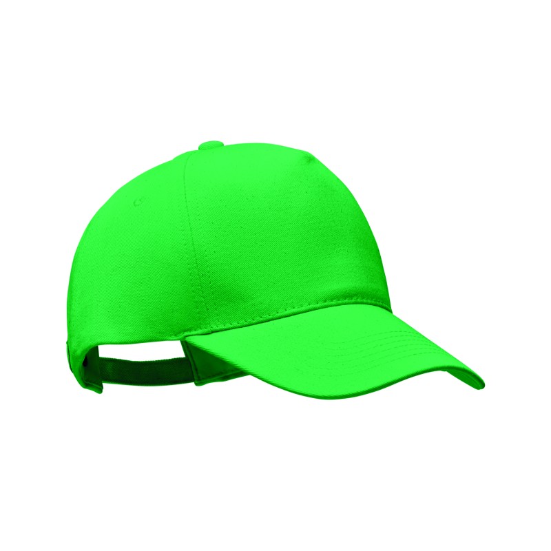 Gorra de algodón orgánico de 5 paneles Bicca Cap