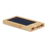 Powerbank solar de bambú Arena Solar 4000 mAh