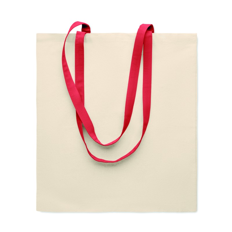 Bolsa de algodón con asas de colores Zevra