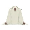 Mochila de cuerdas de algodón reciclado Panda Bag