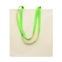 Bolsa de algodón con asas de colores Zevra